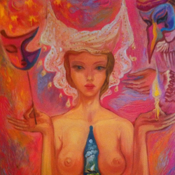 Ame de feu  70X50  2014